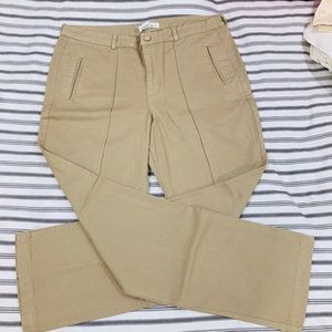 Tan Twill Dress Pants
